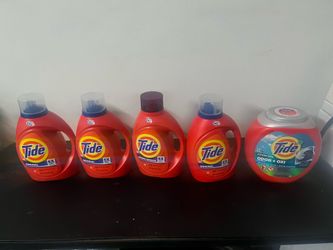 Jabón para lavar ropa Tide