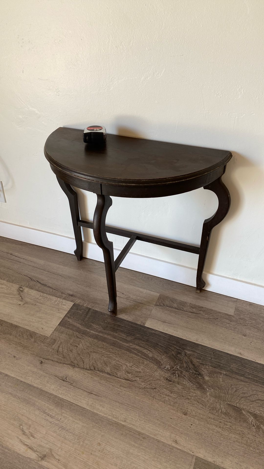 Half Round Table
