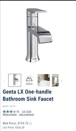 Chrome Moen * Faucets One-Handle Faucet