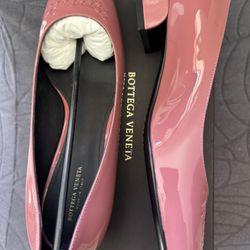 Bottega Veneta Dusty Pink Pumps