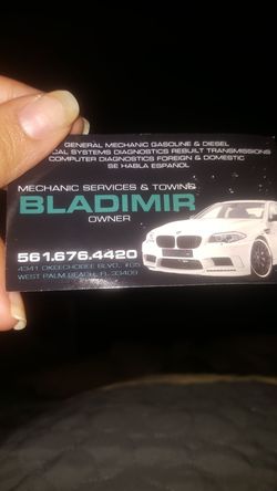 Bladimir mechanic service