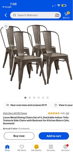 Metal Dining chairs