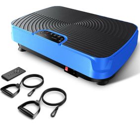 Upgrade Vibration Plate Exercise Machine for Lymphatic Drainage,400Lbs Capacity Full-Body Workout Platform Vibrating Plate Pilates Equipment,Home