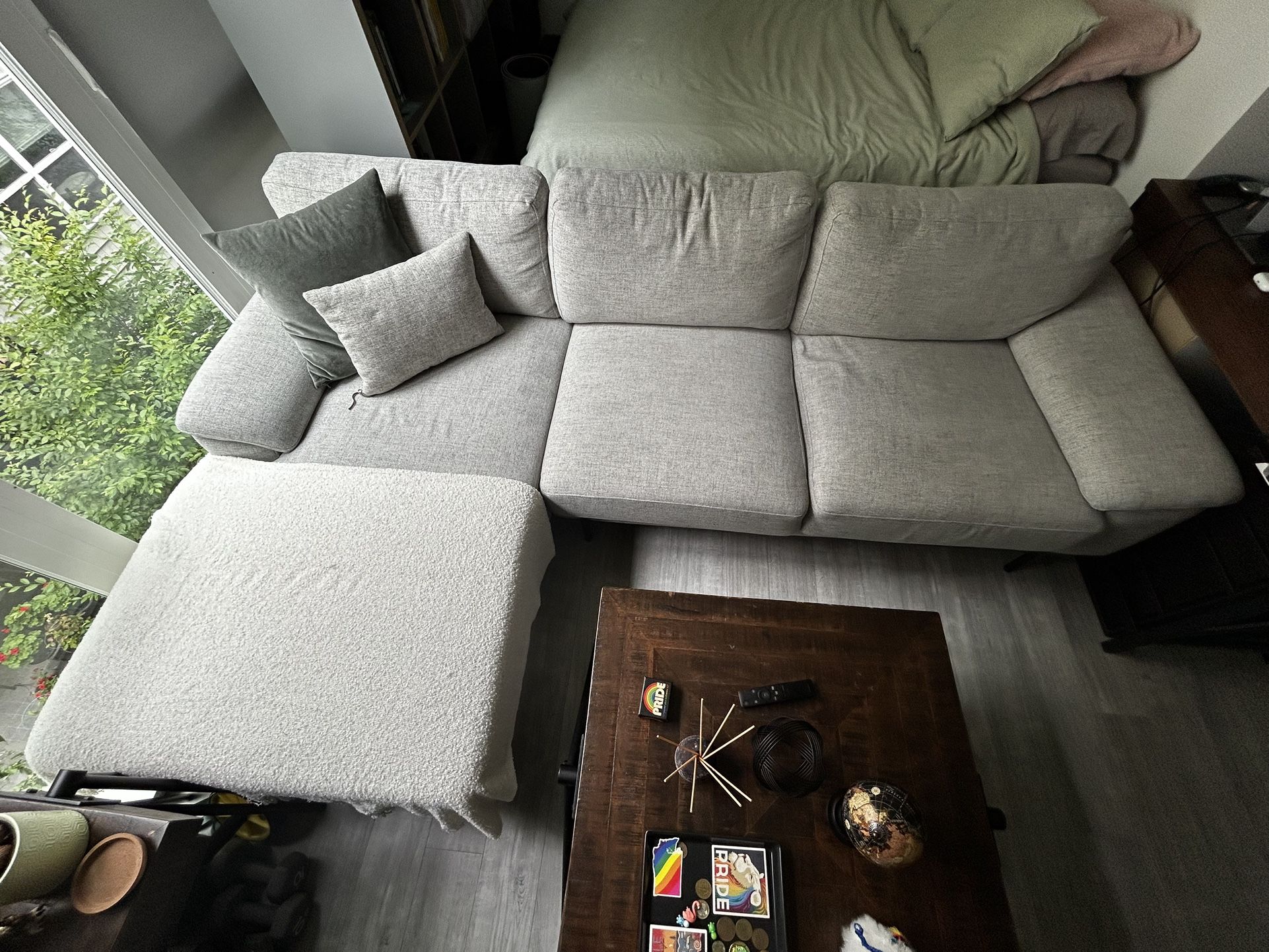 Love Seat With Chaise