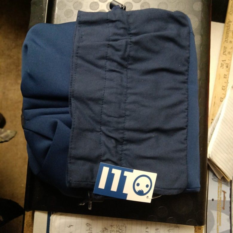Navy Blue Drawstring Cooler Bag NEW