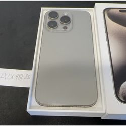 Apple iPhone 15 Pro Max 256GB Natural Unlocked Excellent (93% Battery) 