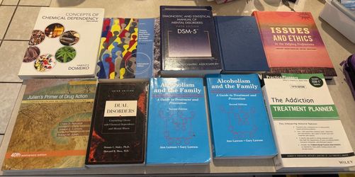 Psychology / Addiction & Counseling Textbooks