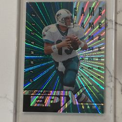 Dan Marino Epix Game Emerald #E17 1997 Pinnacle Football MIAMI DOLPHINS