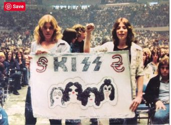 KISS ALIVE LP BANNER BACK COVER REPLICA