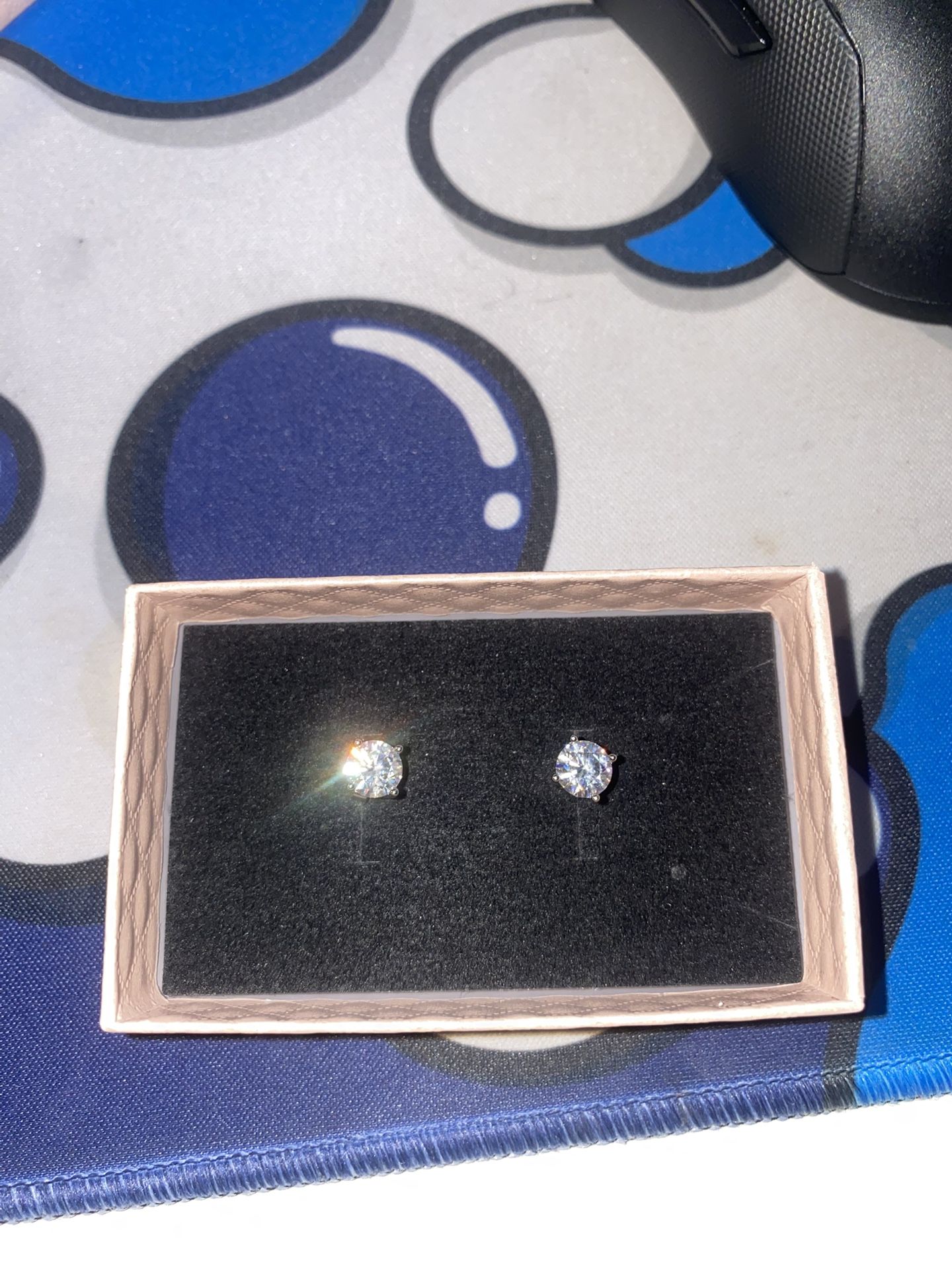 1ct Moissanite Earrings - BEST OFFER