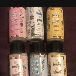 Love Beauty And Planet Shompoo And Conditioner  $2.50