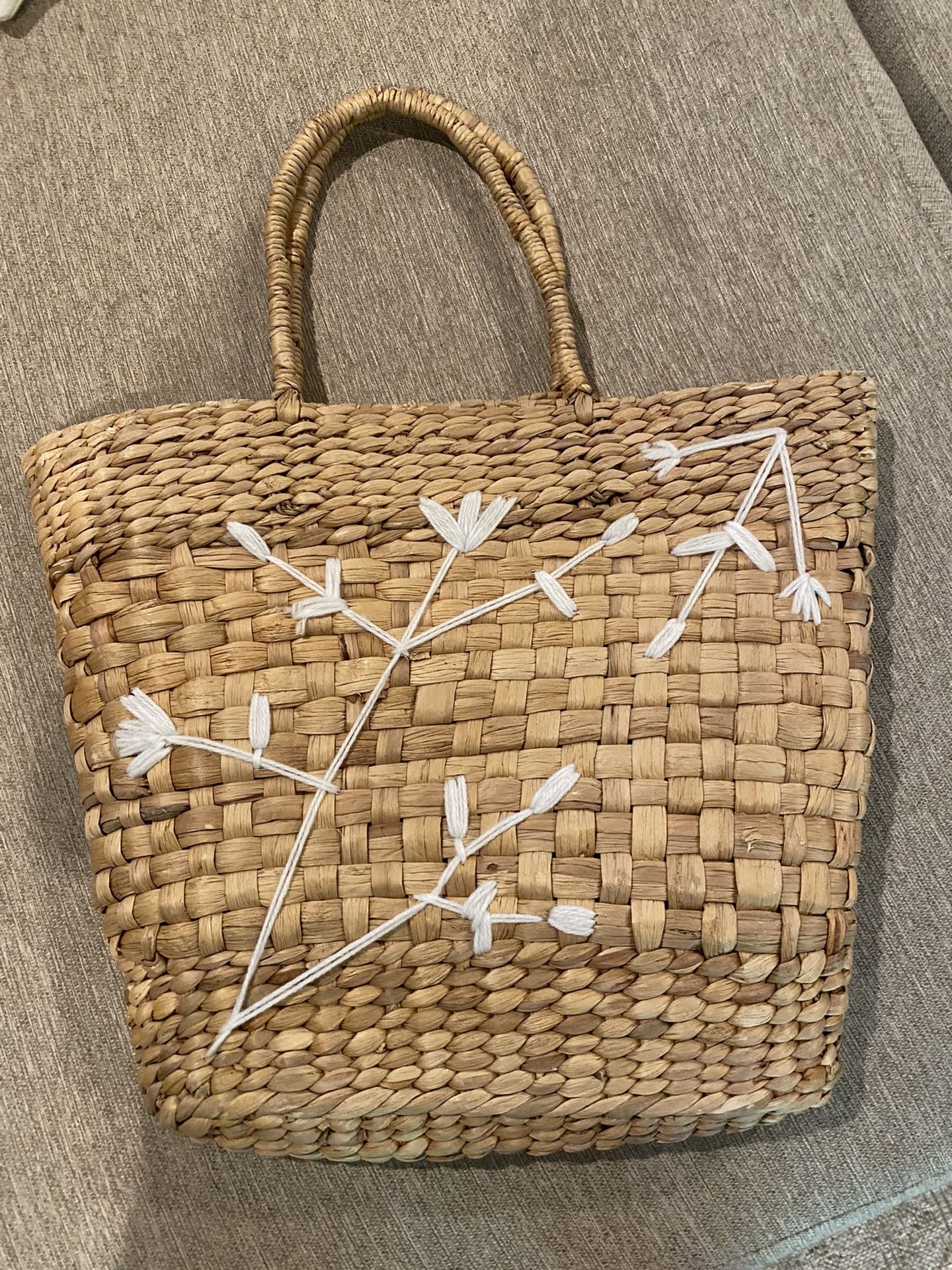 Wicker Tote