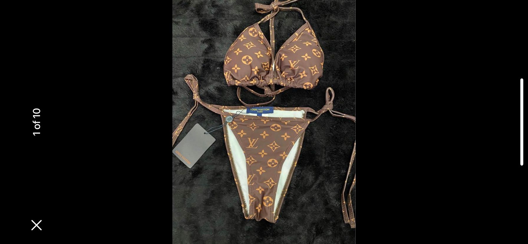 LV Print Bikini