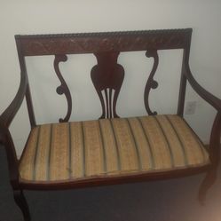 ANTIQUE SETTEE CHAIR COUCH SOFA 