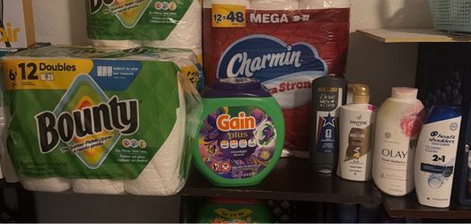 Household Essentials Bundle – Bounty, Charmin, Gain & More