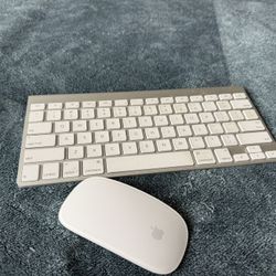 Apple Wireless Keyboard with Apple Magic Bluetooth Mouse