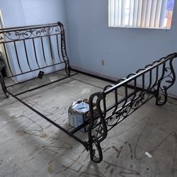 Metal Queen Bed Frame