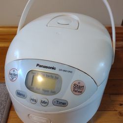 Panasonic SR-MM10NS ELECTRANIC 5-Cup Rice Cooker/Warmer for Sale in Queens,  NY - OfferUp