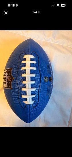 New! Wilson “The Duke” Mini NFL football Blue