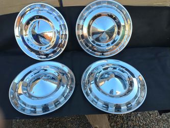 1956 chevy hubcaps