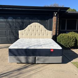King Size Bed + 14” Mattress