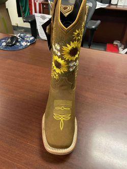 Botas vaqueras de piel para mujer