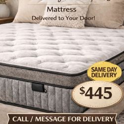 Brand New Luxury King Pillow Top Hybrid Memory Foam 