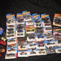 Huge Lot of 35+ Hot Wheels & Matchbox Cars (JDM, Muscle, Trucks) + Bonus RC