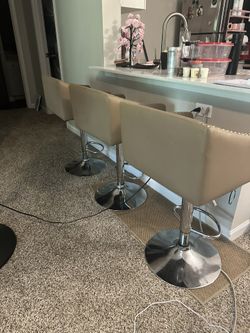 BEBE Barstools SET OF 3 