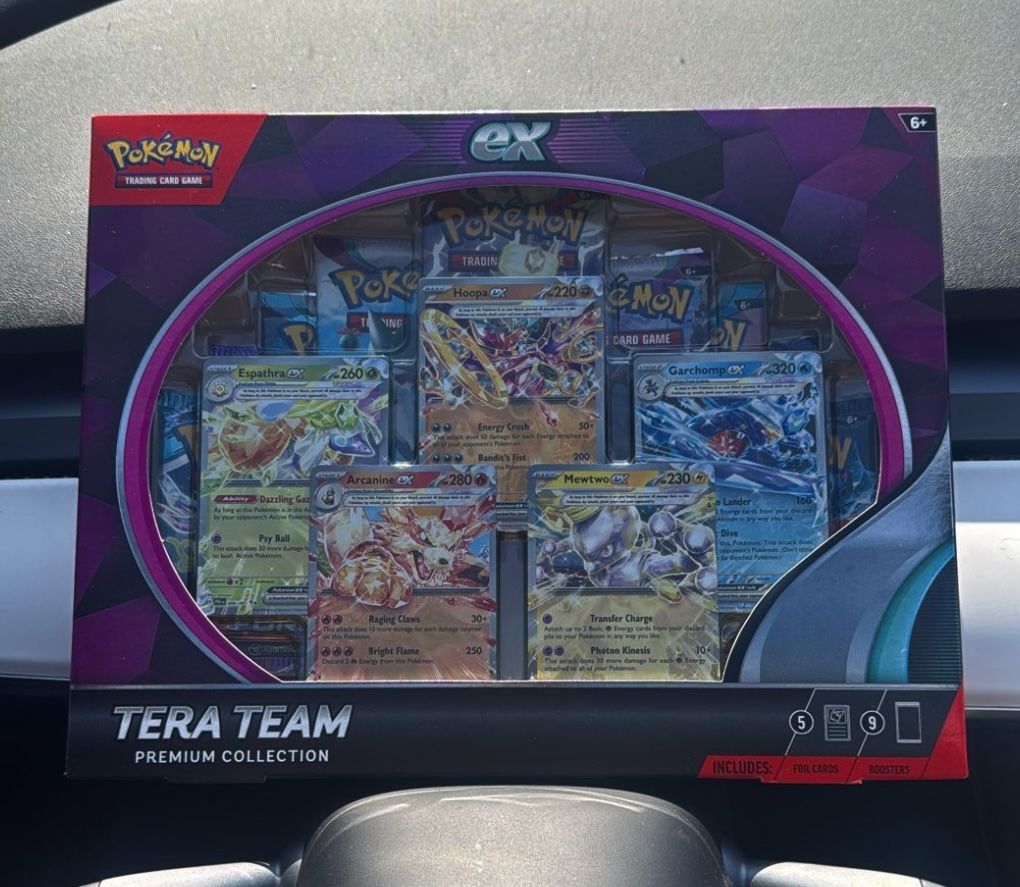 英語版 ポケモン Tera Team Premium Collection Pokemon Tera Team Premium Collection In Stock Availability