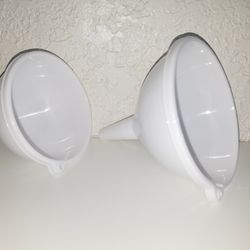NEW SET OF  2 FUNNELS