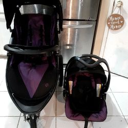 Baby Trend Stroller and Carseat set