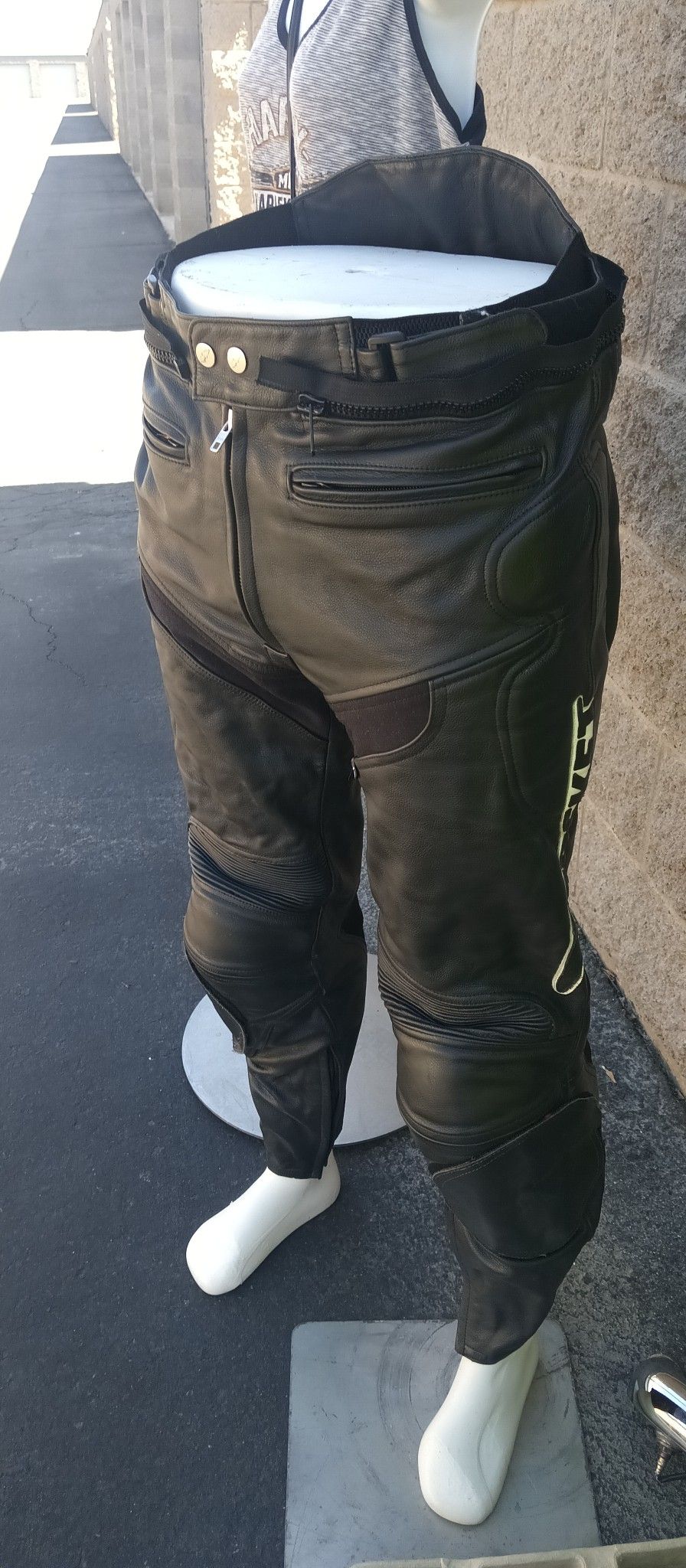 Joe Rocket Leather Motorcycle Pants