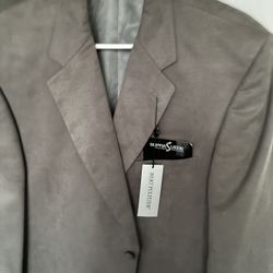 Brent New Sued Jacket Size Xl 