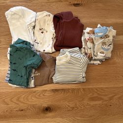 18m Boy/Gender Neutral Carter’s/Little Planet/Honest Baby Bundle 