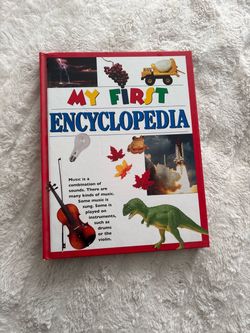 My First Encyclopedia Children's Hardcover Book