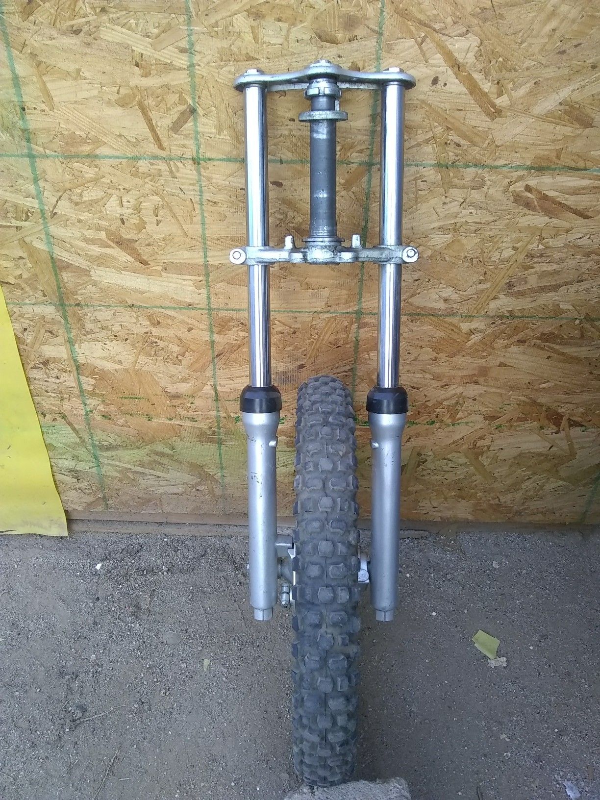 Pit bike front end