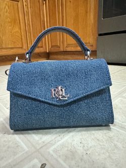 Polo Ralph Lauren denim purse(New)