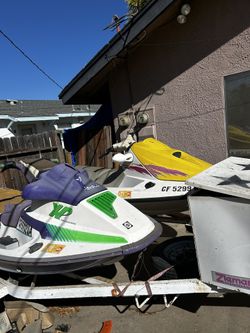 Jet Ski With Trailer 
