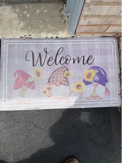Gnome Welcome Mat