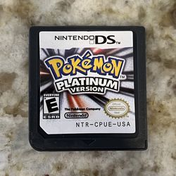 DS games Pokemon Platinum