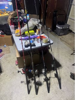 Fishing poles