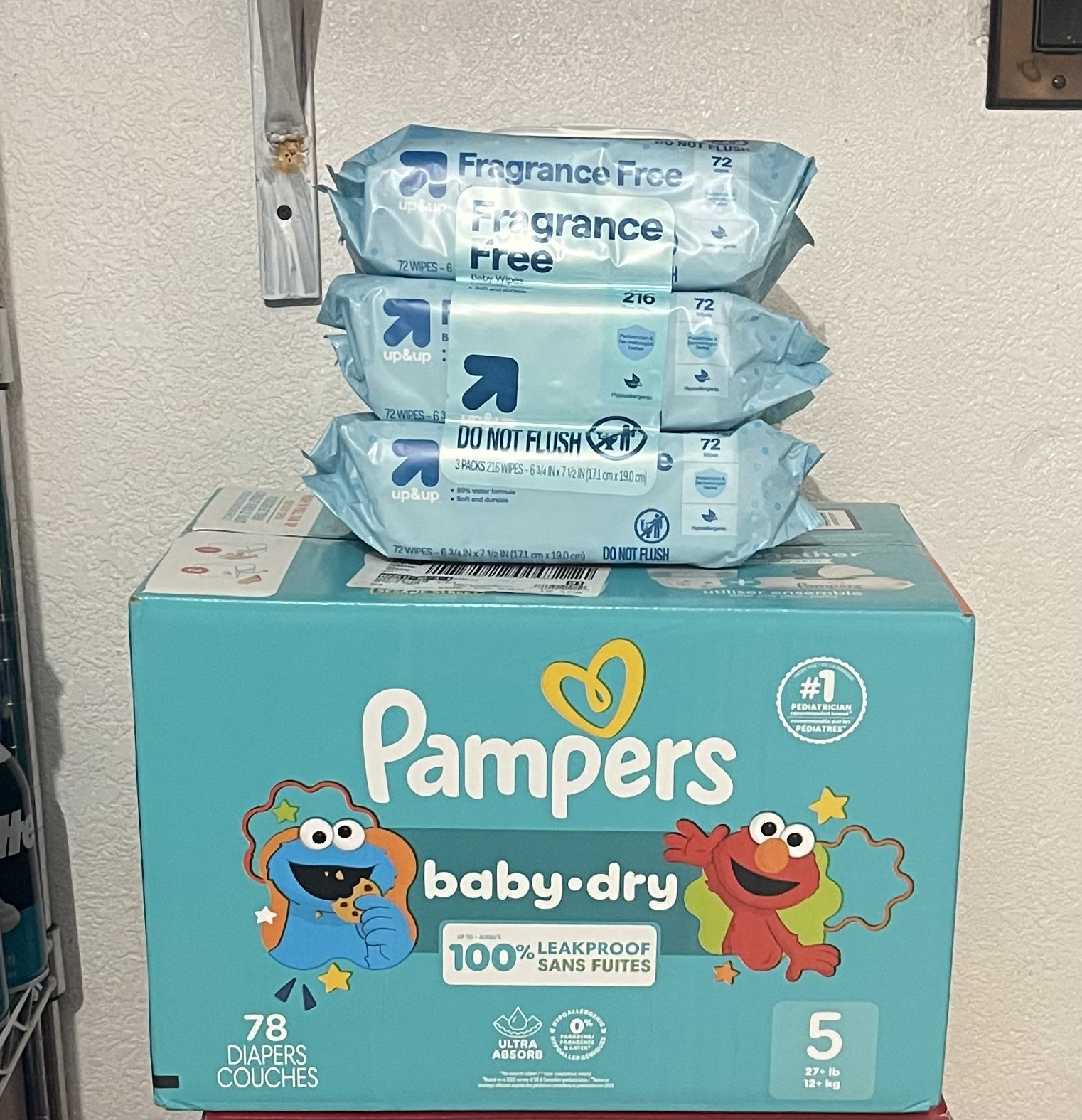 Pampers & Wipes Bundle 
