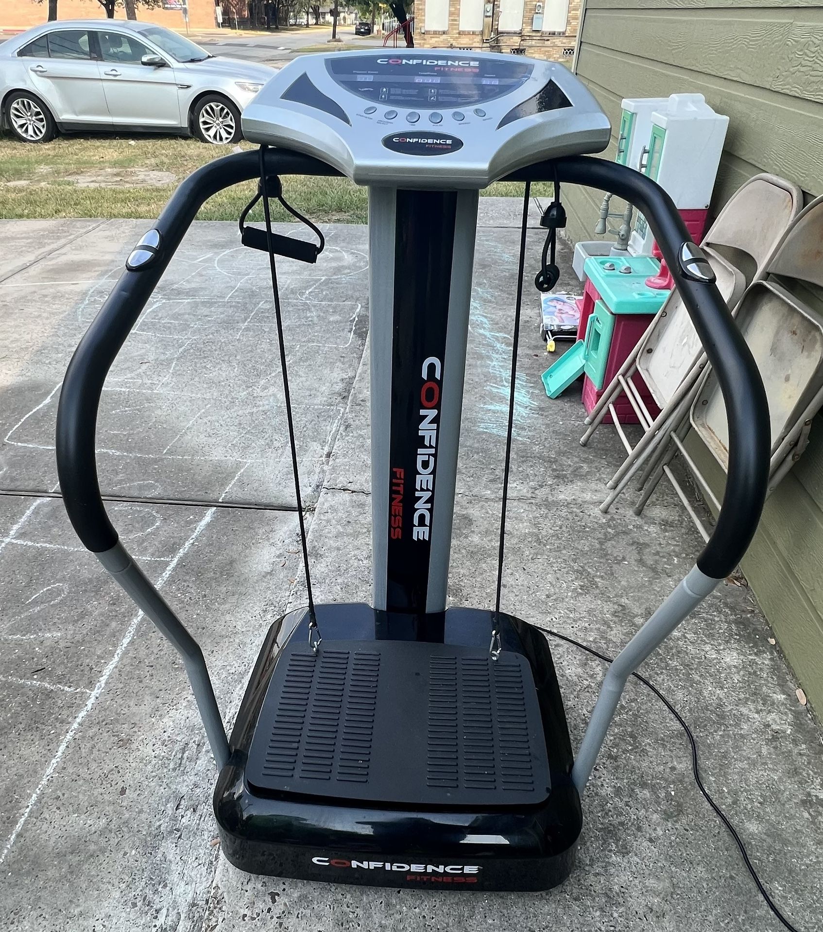 Amazon Confidence Confidence Fitness Slim Full Body Vibration Platform  Fitness Machine Lymphatic Drainage Massager Confidence Fitness