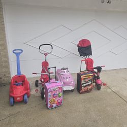 3 Tricycles  N Kids Luggage 