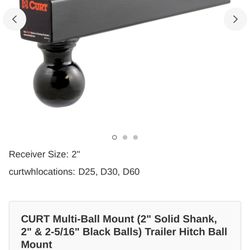 2 Inch / 2 5/16 Inch Hitch 