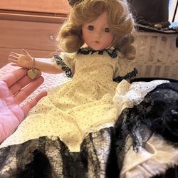 Vintage Effanbee  Porcelain Doll  