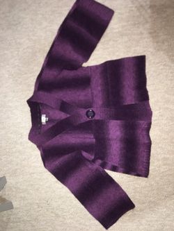 New girls size L sweater