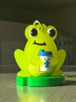 Dutch Bros Glow in the dark Frog Charm!
