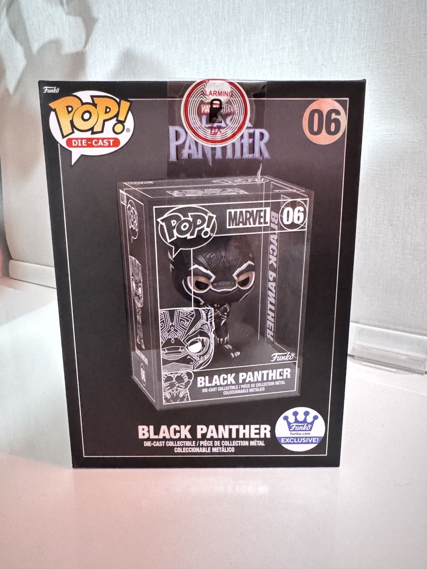 Black Panther Metal Funko Pop